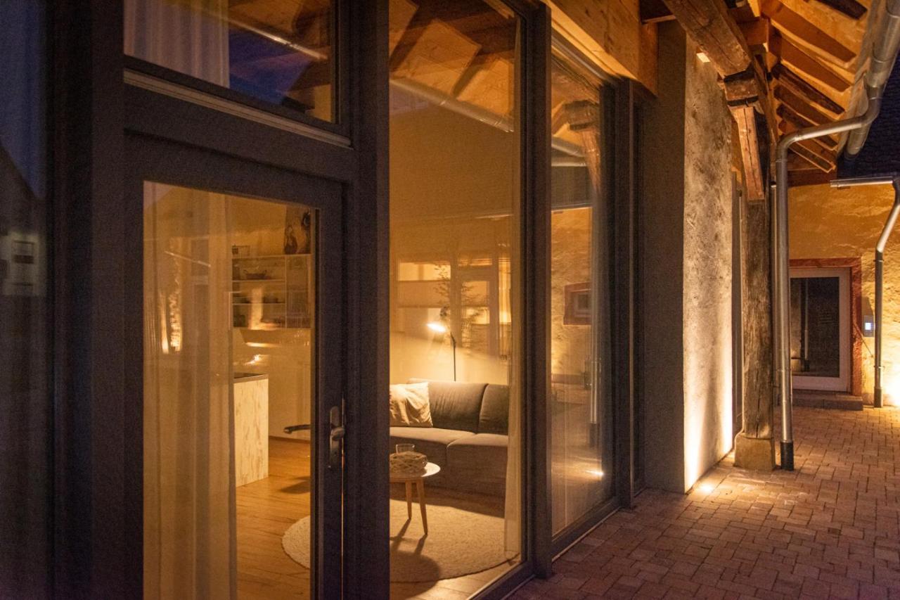 Baumgartners Dreiseithof - Historisch, Modern, Zentral Leilighet Bad Krozingen Eksteriør bilde