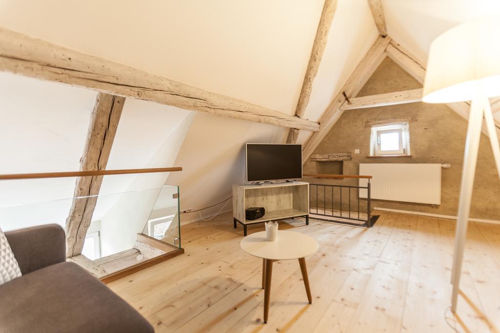 Baumgartners Dreiseithof - Historisch, Modern, Zentral Leilighet Bad Krozingen Eksteriør bilde